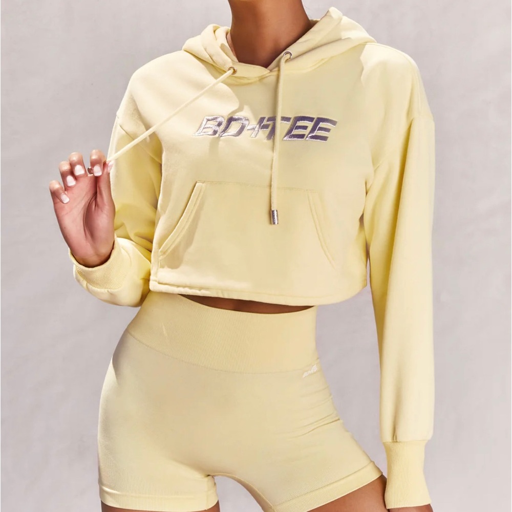 OhPolly| Cropped Hoodie